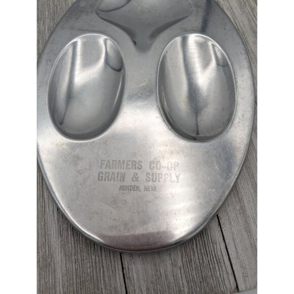 Vintage Vernco #2 Stainless Steel Spoon Rest Egg Shaped 8 1/4" Japan - Picture 2 of 5